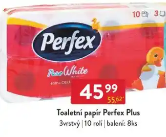 Qanto Toaletní papír Perfex Plus nabídka