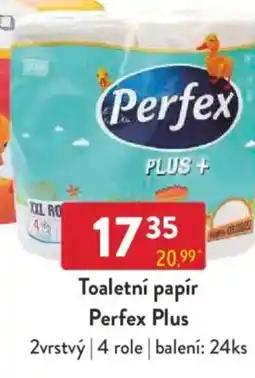 Qanto Toaletní papír Perfex Plus nabídka