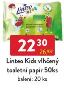 Qanto Linteo Kids vlhčený toaletní papír nabídka