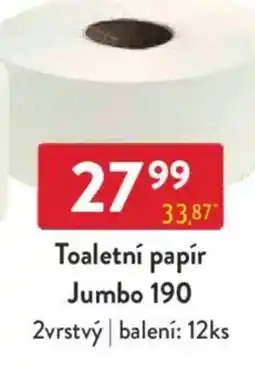 Qanto Toaletní papír Jumbo 190 nabídka
