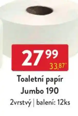 Qanto Toaletní papír Jumbo 190 nabídka