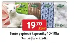 Qanto Tento papírové kapesníky nabídka