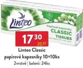 Qanto Linteo Classic papírové kapesníky nabídka