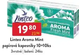 Qanto Linteo Aroma Mint papírové kapesníky nabídka