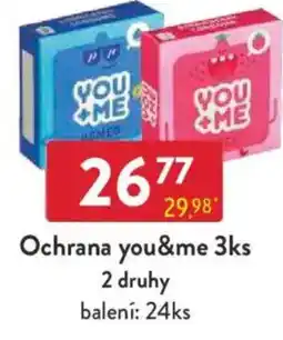 Qanto Ochrana you&me 3ks 2 druhy nabídka