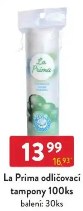 Qanto La Prima odličovací tampony nabídka
