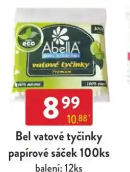 Qanto Bel vatové tyčinky papírové sáček nabídka