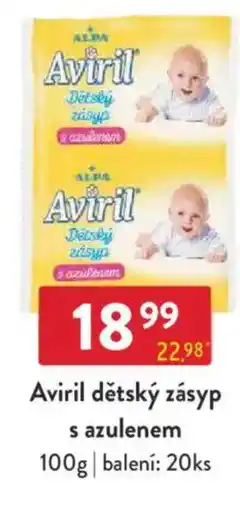 Qanto Aviril dětský zásyp s azulenem nabídka