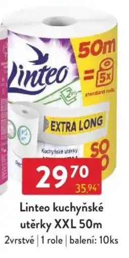 Qanto Linteo kuchyňské utěrky XXL 50m nabídka