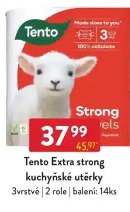 Qanto Tento Extra strong kuchyňské utěrky nabídka