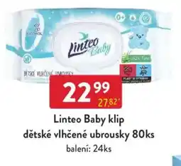 Qanto Linteo Baby klip dětské vlhčené ubrousky nabídka