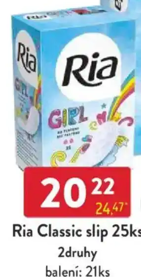 Qanto Ria Classic slip nabídka