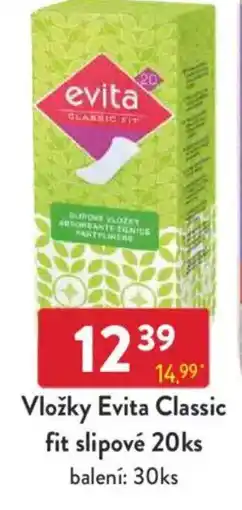 Qanto Vložky Evita Classic fit slipové nabídka