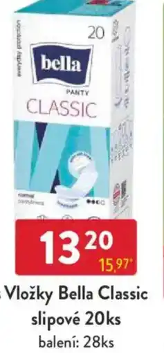 Qanto Vložky Bella Classic slipové nabídka