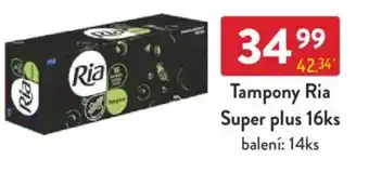 Qanto Tampony Ria Super plus nabídka