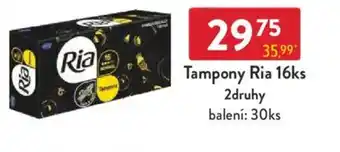 Qanto Tampony Ria 2druhy nabídka