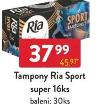 Qanto Tampony Ria Sport super nabídka