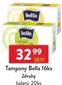 Qanto Tampony Bella 2druhy nabídka