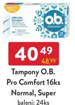 Qanto Tampony O.B. Pro Comfort Normal, Super nabídka