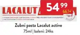 Qanto Zubni Pasta Lacalut active nabídka