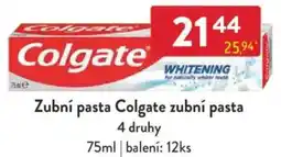 Qanto Zubní pasta Colgate zubní pasta nabídka