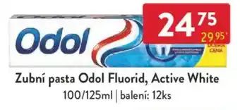 Qanto Zubní pasta Odol Fluorid, Active White nabídka