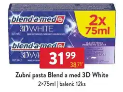Qanto Zubní pasta Blend a med 3D White nabídka