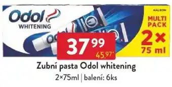 Qanto Zubní pasta Odol whitening nabídka