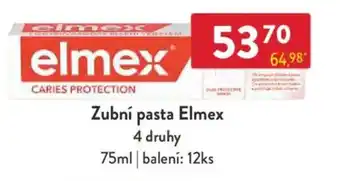 Qanto Zubní pasta Elmex nabídka