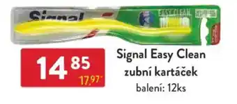 Qanto Signal Easy Clean zubní kartáček nabídka