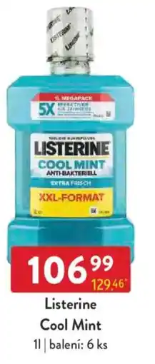 Qanto Listerine Cool Mint nabídka