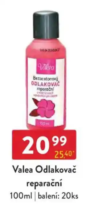 Qanto Valea Odlakovač reparační nabídka