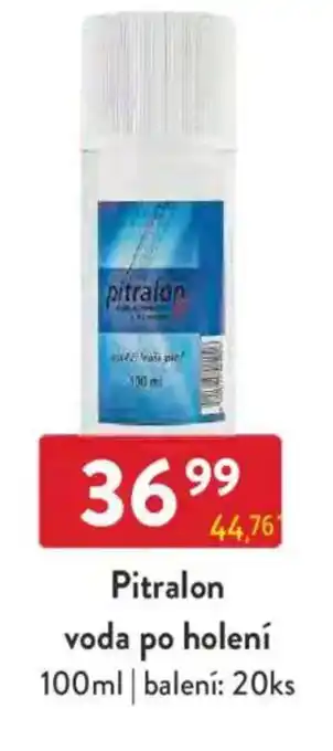 Qanto Pitralon voda po holení nabídka