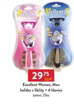 Qanto Excellent Woman, Man holítko s 5břity + 4 hlavice nabídka