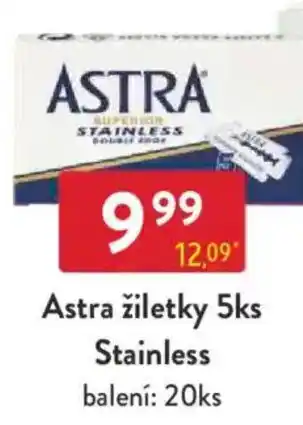 Qanto Astra žiletky Stainless nabídka