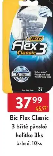 Qanto Bic Flex Classic 3 bříté pánské holítko nabídka