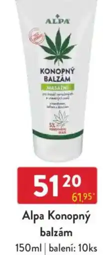 Qanto Alpa Konopný balzám nabídka