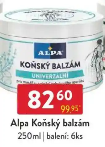 Qanto Alpa Koňský balzám nabídka