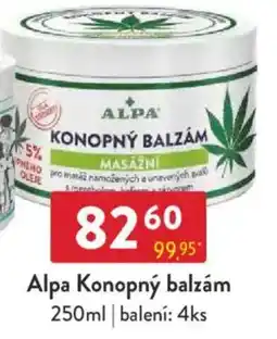 Qanto Alpa Konopný balzám nabídka
