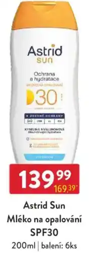 Qanto Astrid Sun Mléko na opalování SPF30 nabídka