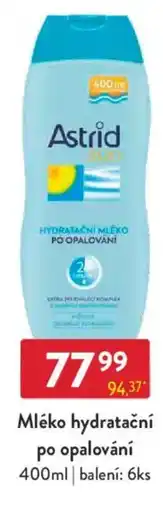 Qanto Mléko hydratační po opalování nabídka