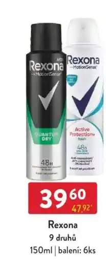 Qanto Rexona nabídka