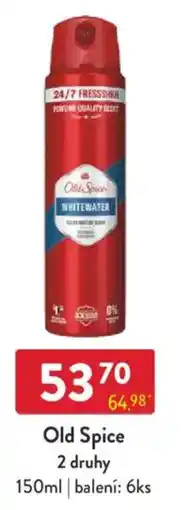 Qanto Old Spice 2 druhy nabídka