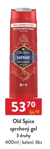 Qanto Old Spice sprchový gel 3 druhy nabídka