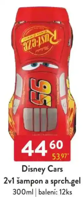Qanto Disney Cars 2v1 šampon a sprch.gel nabídka