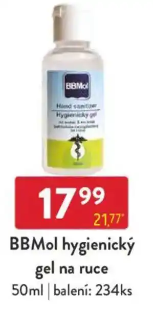 Qanto BBMol hygienický gel na ruce nabídka