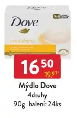 Qanto Mýdlo Dove 4druhy nabídka