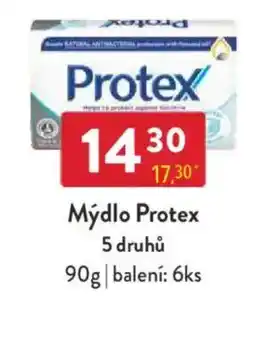 Qanto Mýdlo Protex 5 druhů nabídka