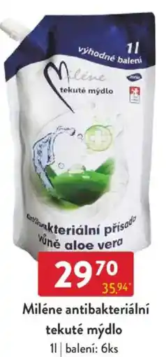 Qanto Miléne antibakteriální tekuté mýdlo nabídka