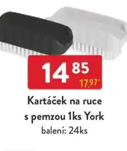 Qanto Kartáček na ruce s pemzou York nabídka